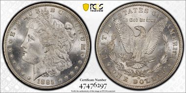 1885-O $1 MS64