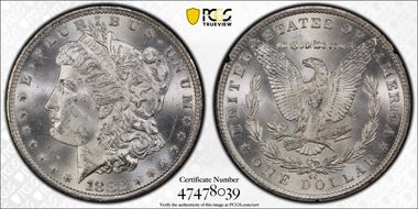 1882-CC $1 GSA Hoard MS63