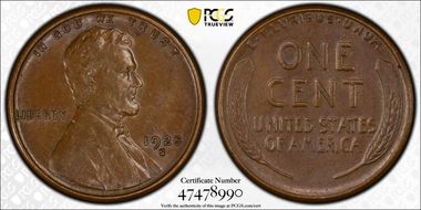 1925-S/S 1C RPM, FS-501 AU58BN