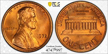 1972 1C DDO, FS-105 MS66RD