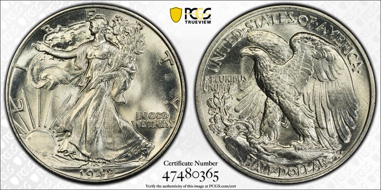 Cert 47480365 - Coin Image