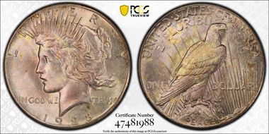 1928 $1 MS64+