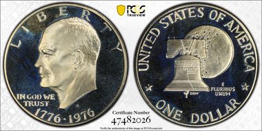 1976-S $1 Clad Type 2 PR69DCAM