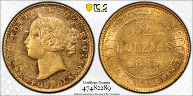 1885 $2 AU55