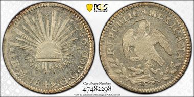 1849-Mo GC 1/2 R MS64