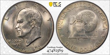 1976-D $1 Type 1 MS65