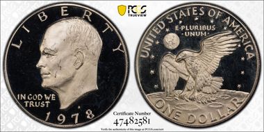 1978-S $1 PR65DCAM