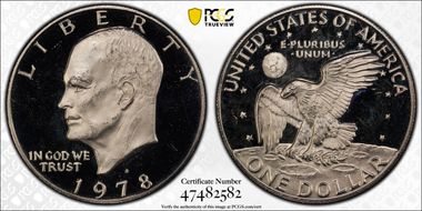 1978-S $1 PR64DCAM