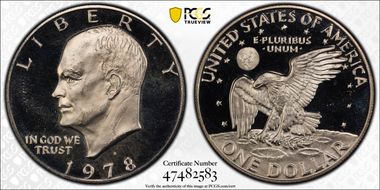 1978-S $1 PR64DCAM
