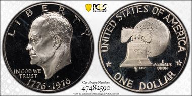 1976-S $1 Clad Type 2 PR66DCAM