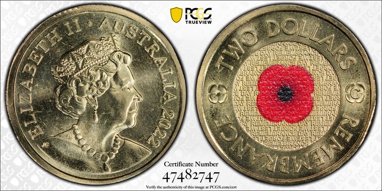 Cert 47482747 - Coin Image