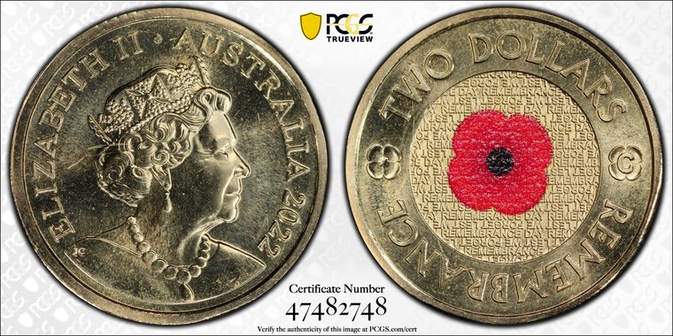 Cert 47482748 - Coin Image