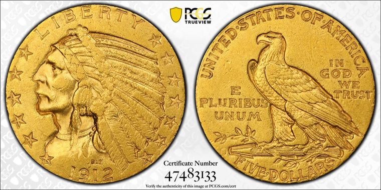 Cert 47483133 - Coin Image