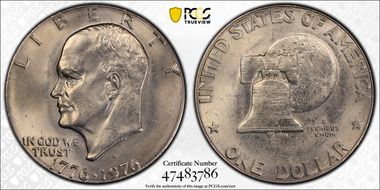 1976-D $1 Type 1 MS64