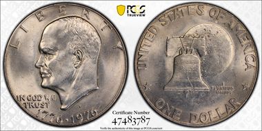 1976-D $1 Type 1 MS64