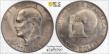 1976-D $1 Type 1 MS63