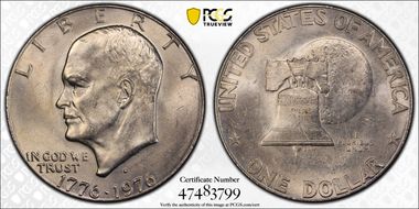 1976-D $1 Type 1 MS64