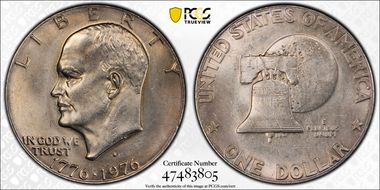 1976-D $1 Type 1 MS64