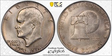 1976-D $1 Type 1 MS64