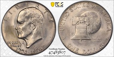 1976-D $1 Type 1 MS61