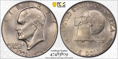 1976-D $1 Type 1 MS61