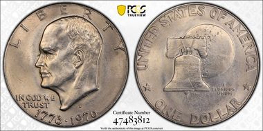 1976-D $1 Type 1 MS64