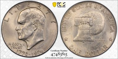 1976-D $1 Type 1 MS63