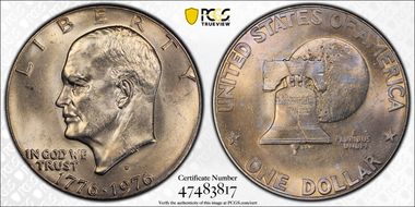 1976-D $1 Type 1 MS64