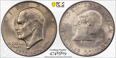 1976-D $1 Type 1 MS63