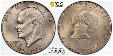 1976-D $1 Type 1 MS63