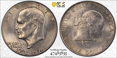 1976-D $1 Type 1 MS64