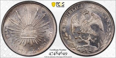 1894-Zs FZ 8 R Zs80 MS63