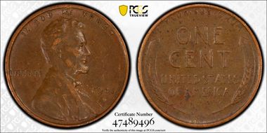 1945-S 1C VF30BN