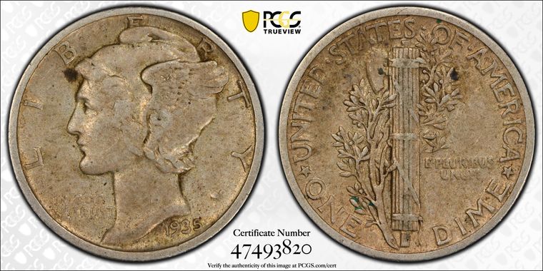 Cert 47493820 - Coin Image