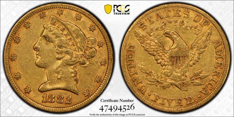 Cert 47494526 - Coin Image