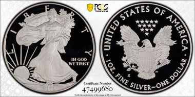 2012-S $1 Silver Eagle  75th Anniversary SF Mint Set PR69DCAM