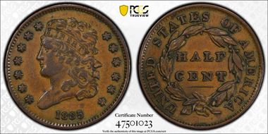 1835 1/2C Cohen 1 N1BN