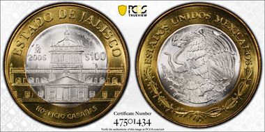2006-Mo 100 P Jalisco MS66