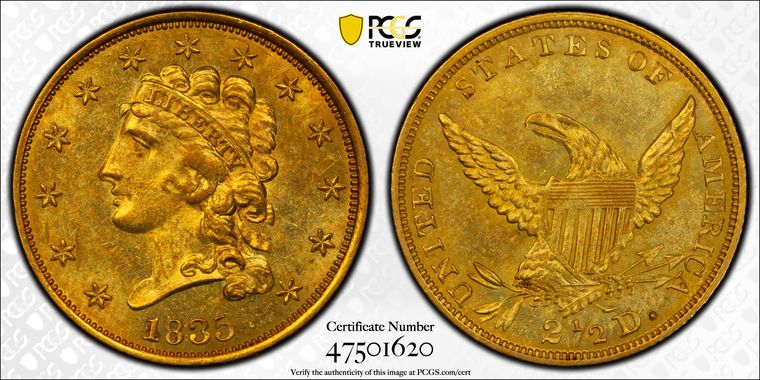 Cert 47501620 - Coin Image