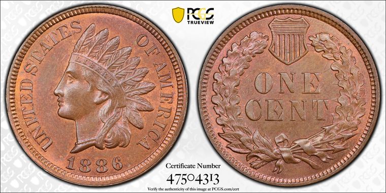 Cert 47504313 - Coin Image