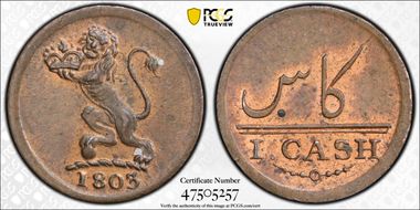 1803 Cash KM-315 MS63RB