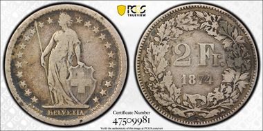 1874 B 2 Fr F15