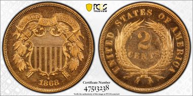 1868 2C PR65RD