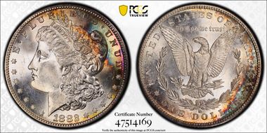 1882-S $1 MS65+