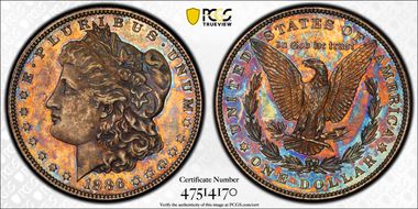 1886 $1 MS63