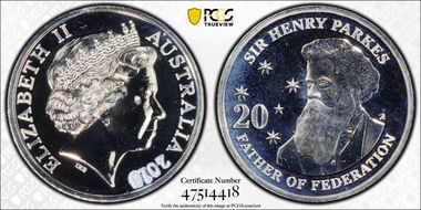 2015 20C Henry Parkes MS69