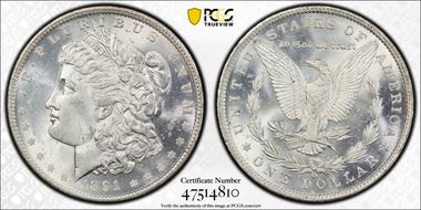 1891-O $1 MS63