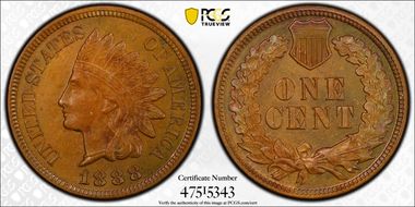 1888 1C PR64BN