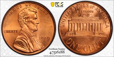 1999 1C Wide AM MS66RD