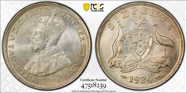 1934(m) 6D MS66